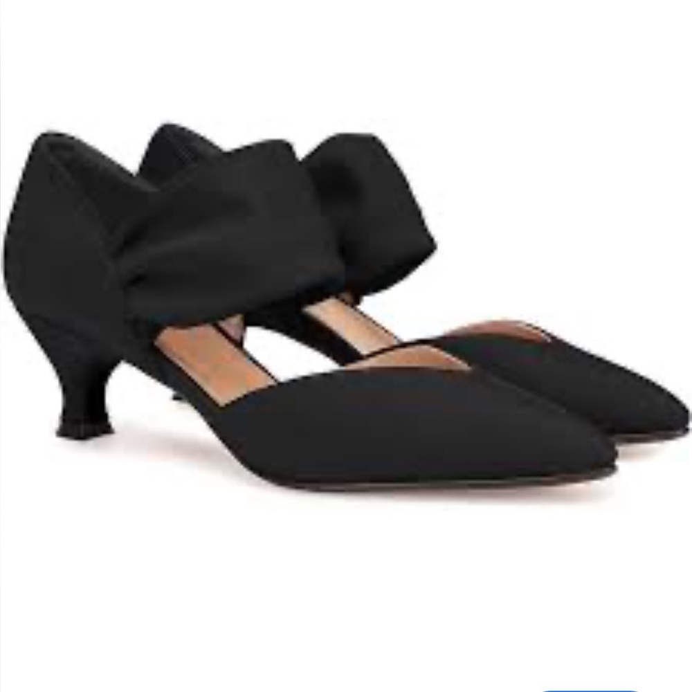 🆕Low Kitten Heel Dress Party Pumps - Picture 2 of 8